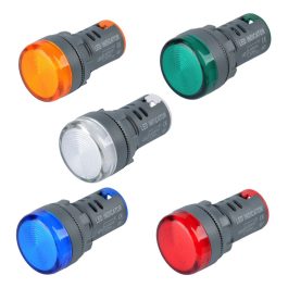 LED Panel Indicator Lights 22mm AC